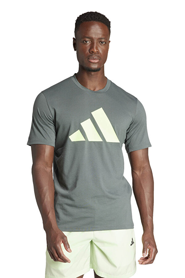 adidas TR-ES FR LOGO T GRI Erkek Kısa Kol T-Shirt