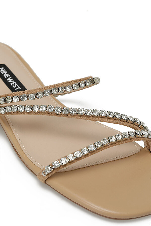 Nine West ESTRE 3FX Kahverengi Kadın Düz Terlik