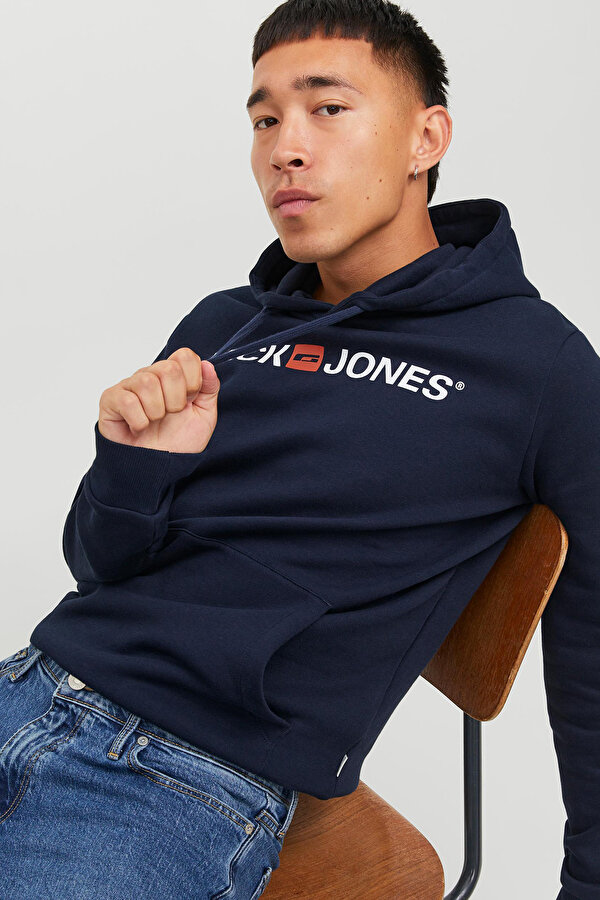 Jack & Jones Erkek Sweat 1213-7054 LACİVERT