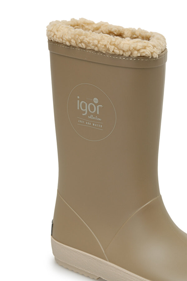 Igor W10293 SPLASH DK BORREGUI Bej Kız Çocuk Yağmur Çizmesi