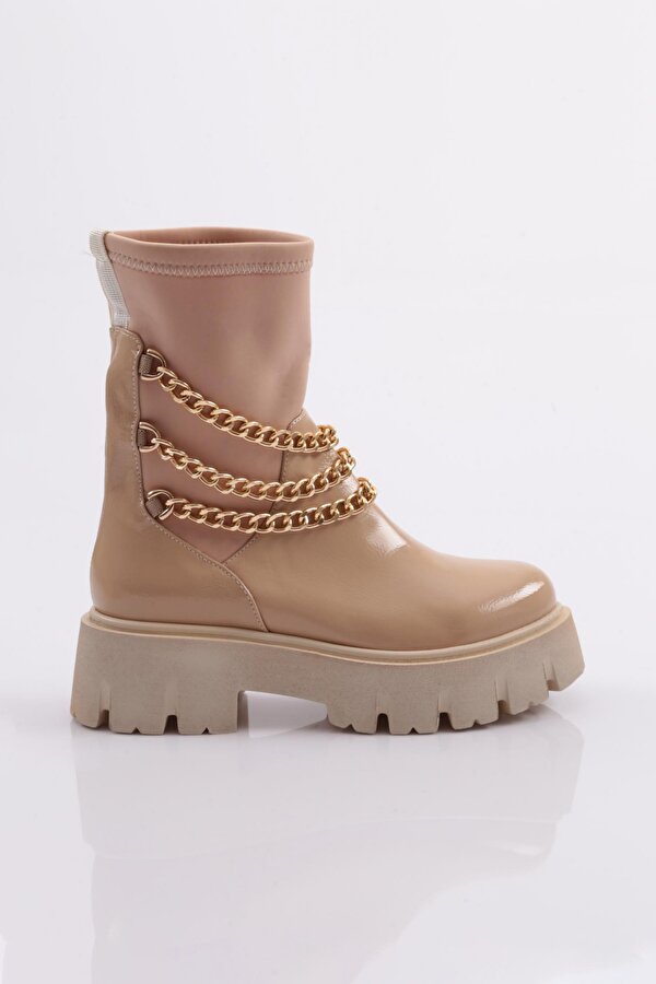 DGN Es806 Kadin Kalin Zincir Aksesuarli Bot