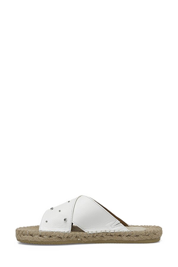 Nine West WONGA 4FX Beyaz Kadın Düz Terlik