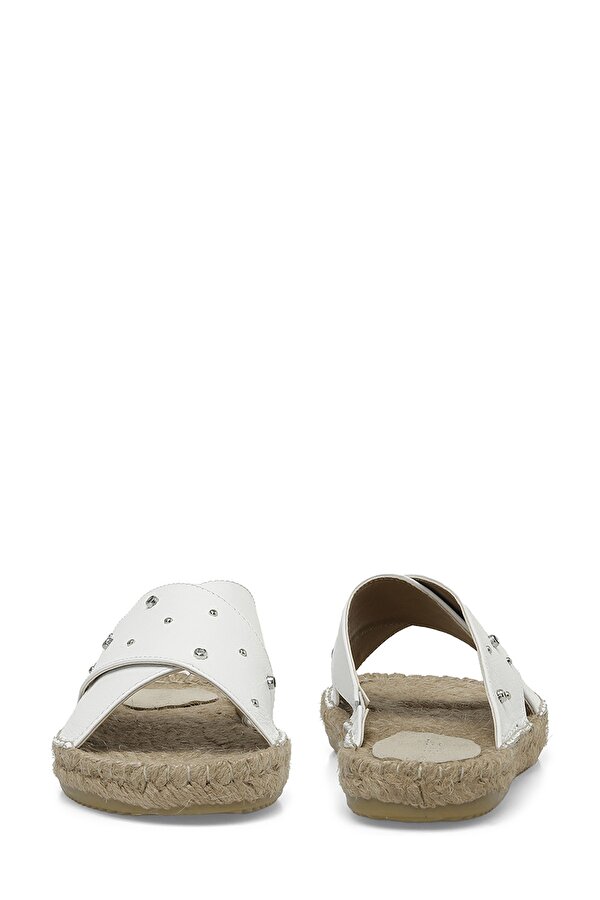 Nine West WONGA 4FX Beyaz Kadın Düz Terlik