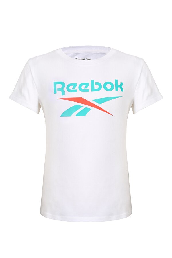 Reebok LOCK UP SS T Beyaz Kız Çocuk Kısa Kol T-Shirt