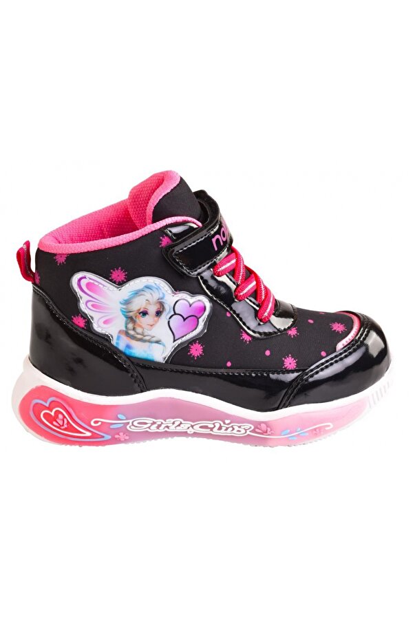 Ellaboni Kız Çocuk Işıklı Prensesli Spor Ayakkabı / Hafif Spor Bot&Bootie