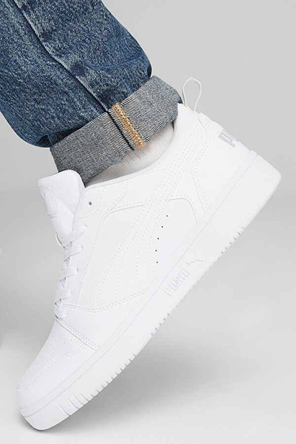 Puma Rebound v6 Low Beyaz Erkek Sneaker