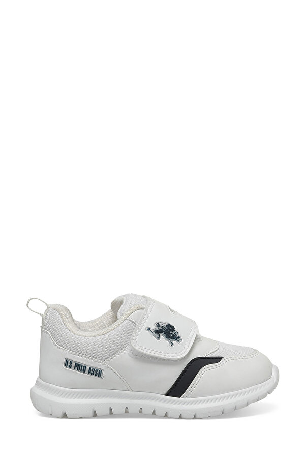 U.S. Polo Assn. FRED 4FX Beyaz Erkek Çocuk Spor Ayakkabı