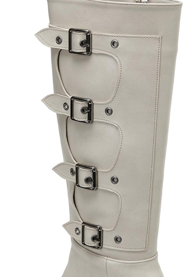 Butigo EMERY 3PR Bej Kadın Çizme