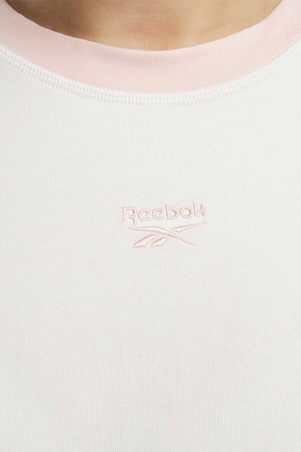 Reebok CL Y2K BABY TEE ECRU Woman 054