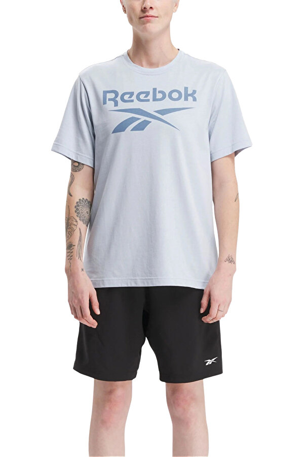 Reebok IDENTITY BIG LOGO Mavi Erkek Kısa Kol T-Shirt
