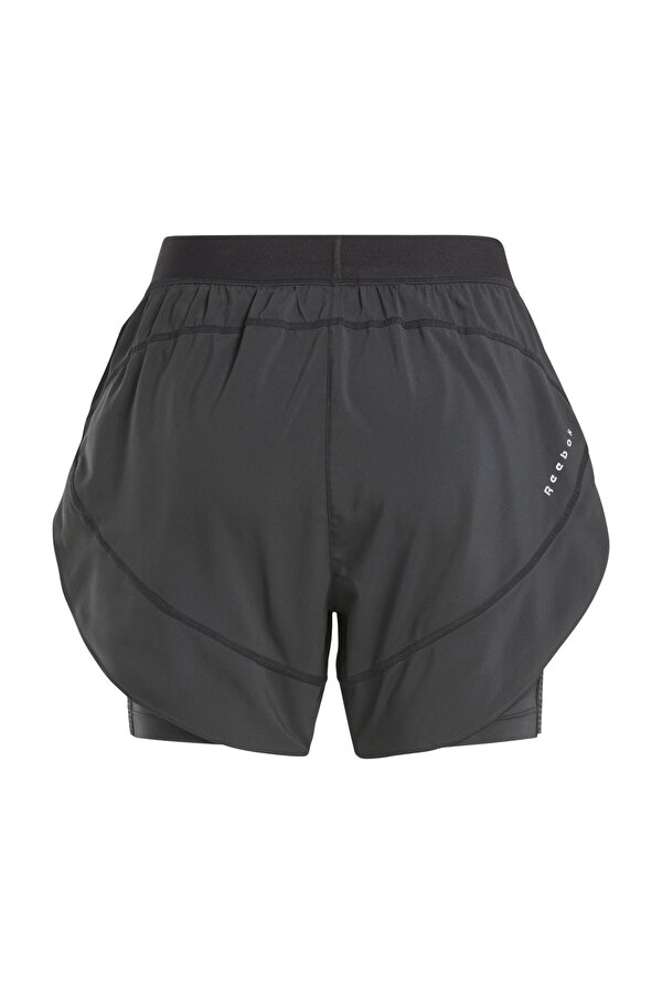 Reebok RUNNING 2 IN 1 SHORT Siyah Kadın Şort