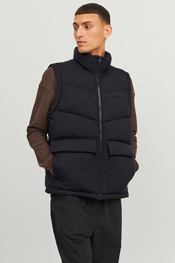 Jack & Jones JORVESTERBRO BODYWARMER S Siyah Erkek Ceket