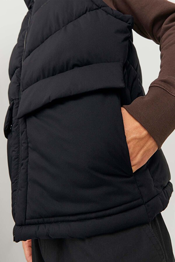 Jack & Jones JORVESTERBRO BODYWARMER S Siyah Erkek Ceket