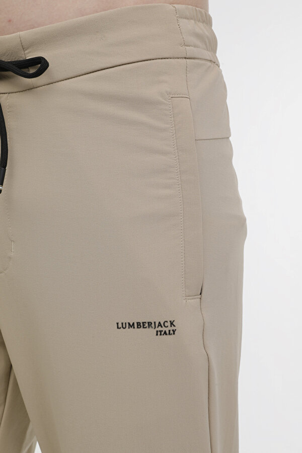 Lumberjack Ml Mulder 22Hs60 3Pr Бежевый Мужчина Спортивные Брюки