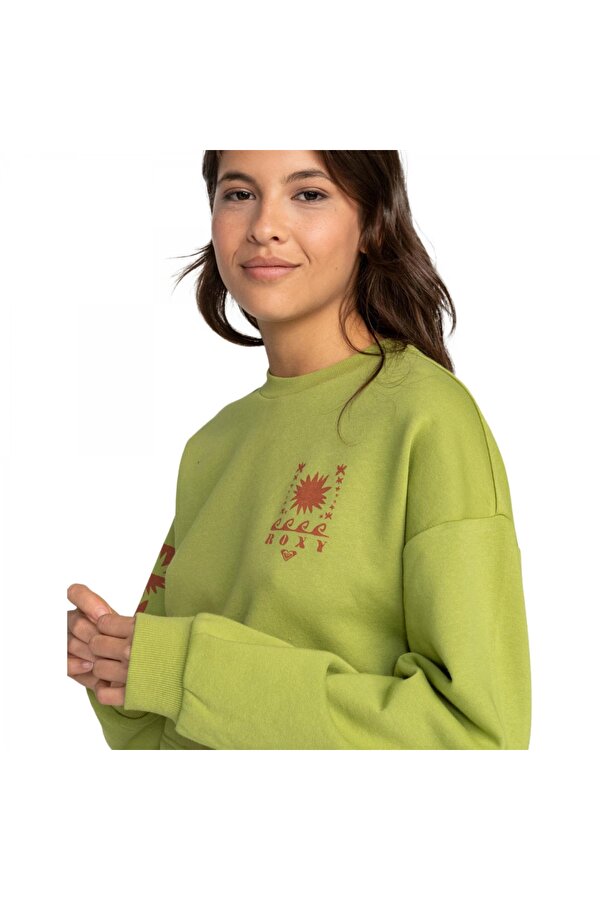 Erjft04759 Win The Game Sweat Ye il Kad n Sweatshirt