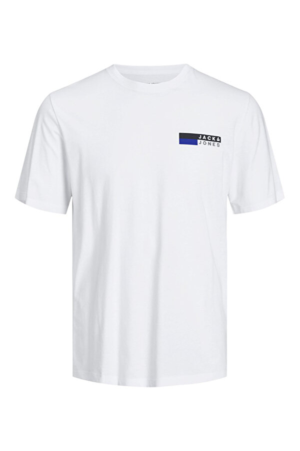 Jack & Jones JJECORP LOGO TEE PLAY SS Beyaz Erkek Kısa Kol T-Shirt