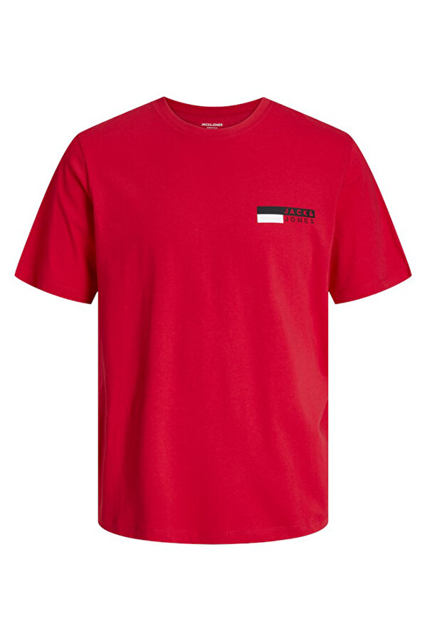 Jack & Jones JJECORP LOGO TEE PLAY SS Kırmızı Erkek Kısa Kol T-Shirt