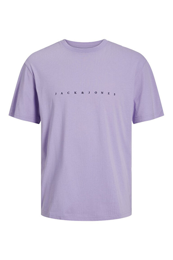 Jack & Jones JJESTAR JJ TEE SS NOOS Mor Erkek Kısa Kol T-Shirt