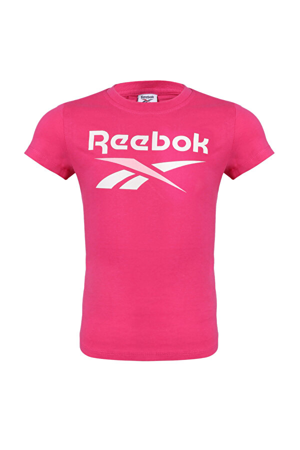 Reebok BIG INTL  CLA Pembe Kız Çocuk Kısa Kol T-Shirt