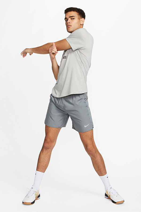 Nike M NK DF CHALLENGER 7UL SH GRAY Man 337