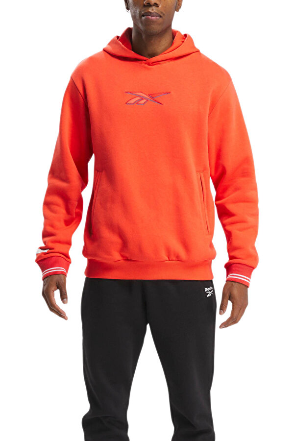 Reebok CL UNIFORM HOODIE ORANGE Unisex 449 101695432 Flo