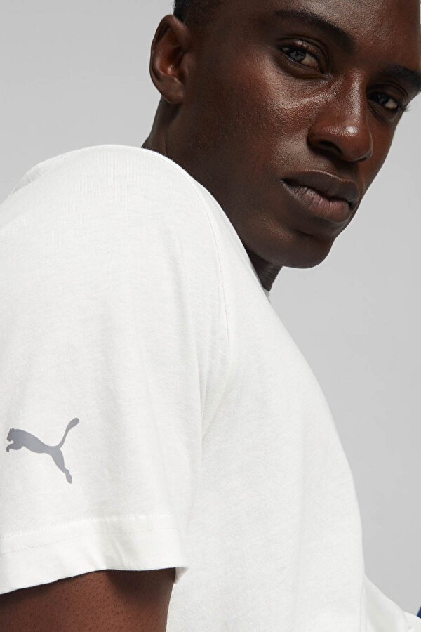 Puma BMW MMS ESS Logo Tee Beyaz Erkek Kısa Kol T-Shirt