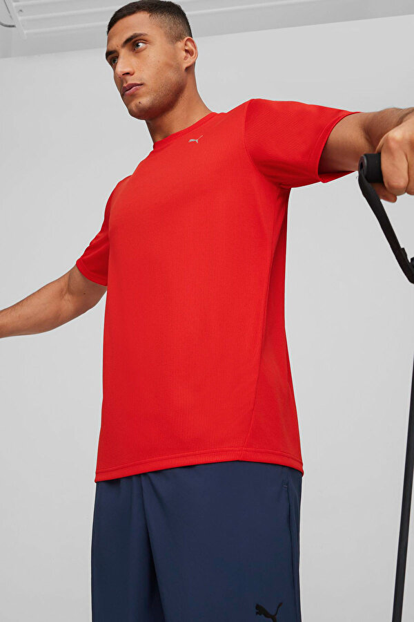 Puma PERFORMANCE SS TEE M Kırmızı Erkek Kısa Kol T-Shirt
