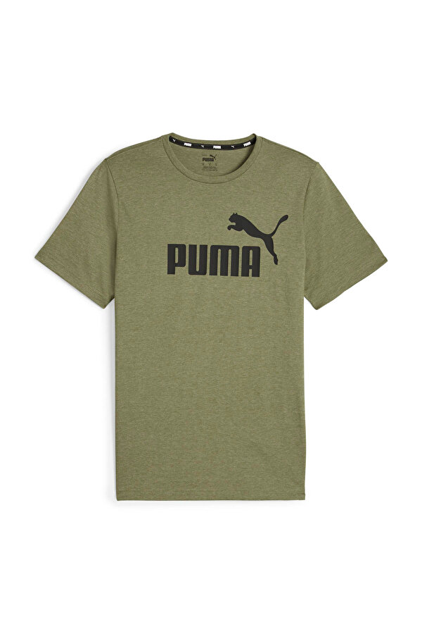 Puma ESS Heather Tee Yeşil Erkek Kısa Kol T-Shirt