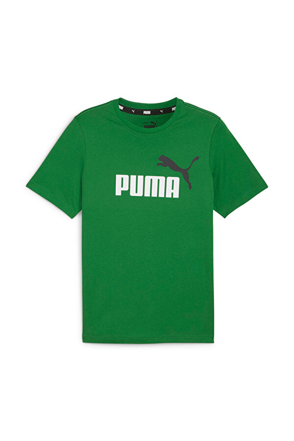 Puma ESS+ 2 Col Logo Tee Yeşil Erkek Kısa Kol T-Shirt