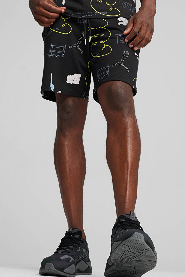 Puma BRAND LOVE Shorts Siyah Erkek Şort