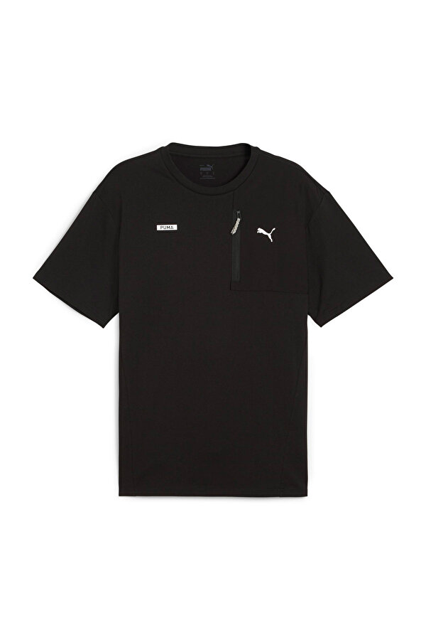 Puma DESERT ROAD Tee Siyah Erkek Kısa Kol T-Shirt