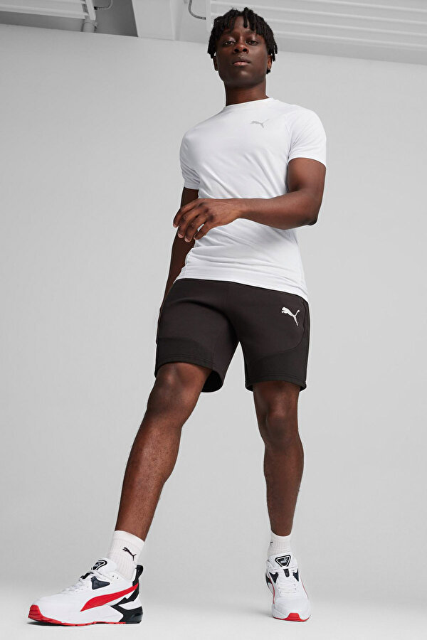 Puma Evostripe Shorts Черный Мужчина Короткие Шорты