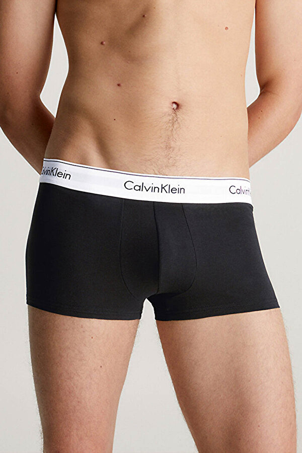 Calvin Klein LOW RISE TRUNK 3PK Siyah Erkek Boxer