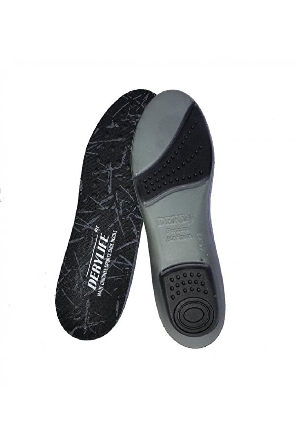 DeryLife Topuk Destekli Ortopedik Kumaş Ayakkabı Tabanı