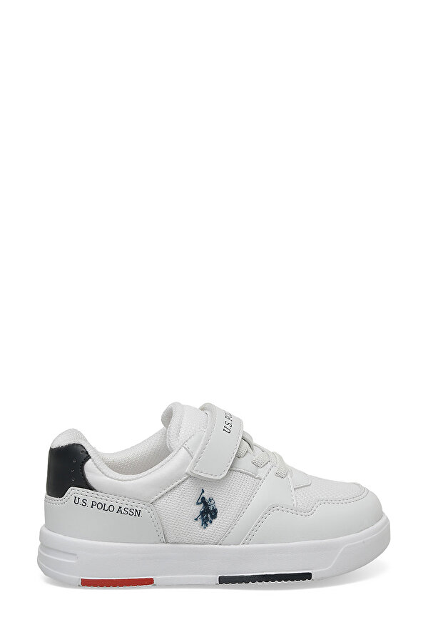 U.S. Polo Assn. DAVID JR 4FX Beyaz Erkek Çocuk Sneaker