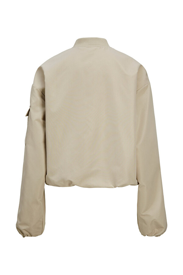 Jjxx JXLEILA BOMBER JACKET OTW Gri Kadın Ceket