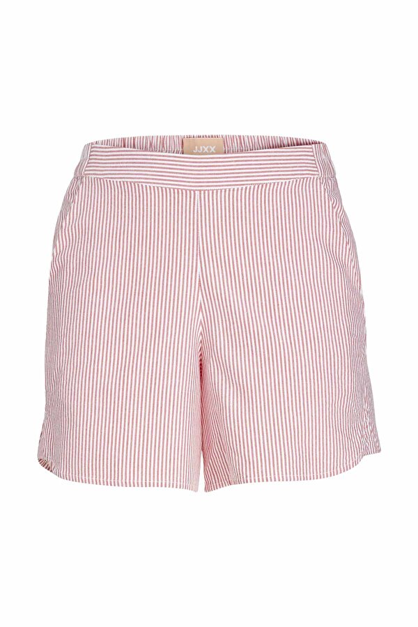 Jjxx JXSIVA OXFORD SHORTS WVN Kırmızı Kadın Şort