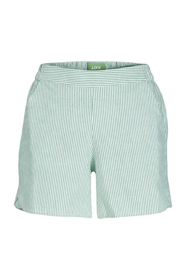 Jjxx JXSIVA OXFORD SHORTS WVN Yeşil Kadın Şort