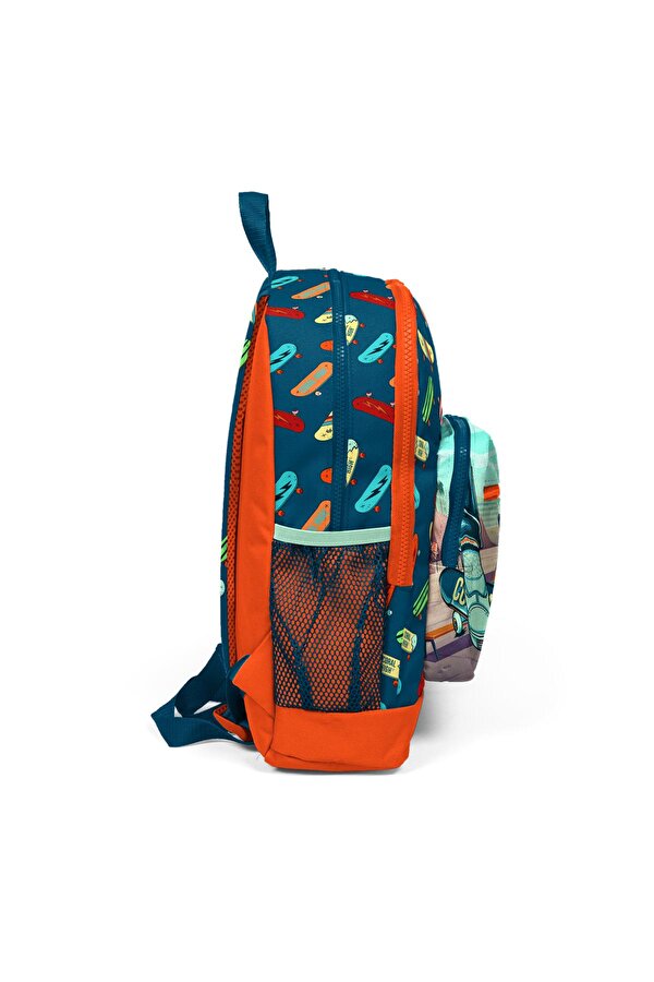 Coral High Kids Dört Bölmeli Su Yeşili Neon Mercan İlkokul Çantası 23713