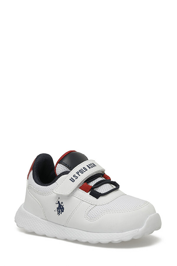 U.S. Polo Assn. GARFIELD JR 4FX Beyaz Kız Çocuk Spor Ayakkabı