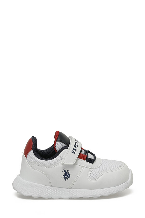 U.S. Polo Assn. GARFIELD JR 4FX Beyaz Kız Çocuk Spor Ayakkabı