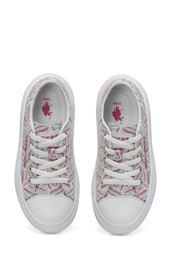 U.S. Polo Assn. CLEME JR PPT 4FX Pembe Kız Çocuk Sneaker
