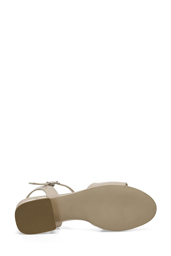 Butigo 24S-098 4FX Bej Kadın Topuklu Sandalet