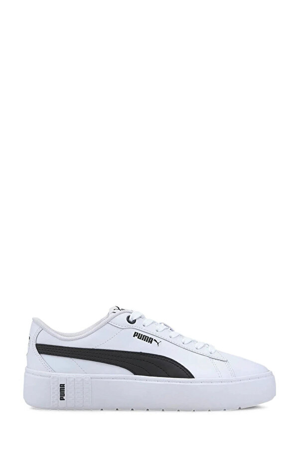 Puma SMASH PLATFORM V2 L Beyaz Kadın Sneaker
