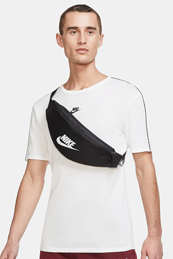 Nike NK HERITAGE WAISTPACK - F Siyah Erkek Bel Çantası