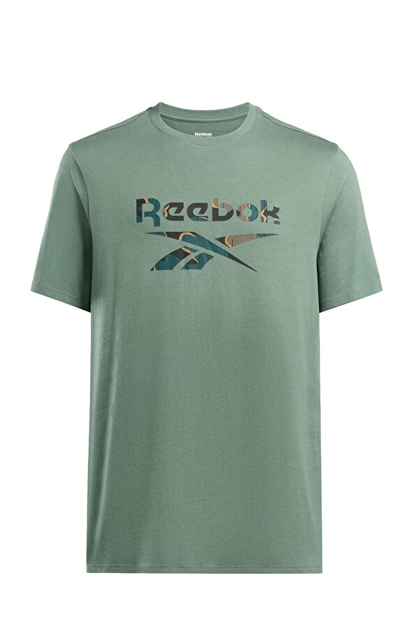 Reebok RI MOTION AOP T-SHIRT PASTEL YESIL Erkek Kısa Kol T-Shirt