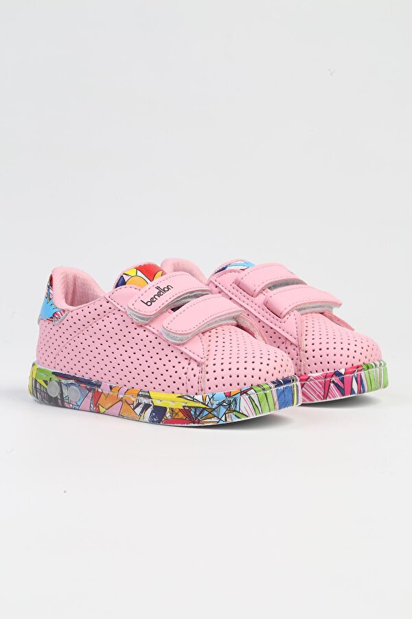 Benetton ® | BN-31517 - 2158 Pembe-Çocuk SPor Ayakkabı