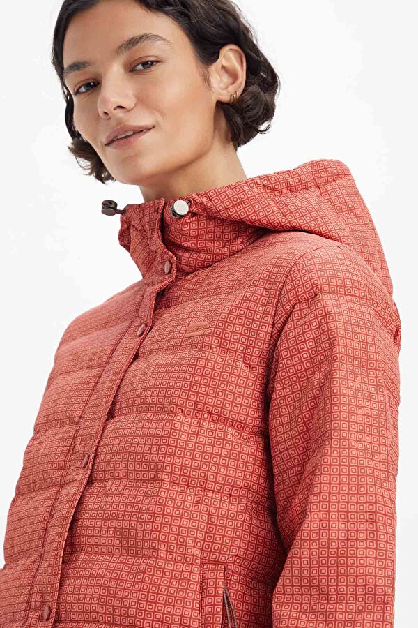 Levi's LEVI’S EDIE PACKABLE JACKET AVER Kırmızı Kadın Mont