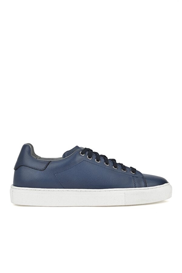Ziya Erkek Hakiki Deri Sneaker 1411026Z010 Mavi