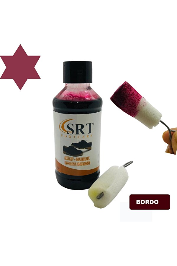 SRTfootcare Süet Nubuk Likit Ayakkabı Bakım Boyası 110 G